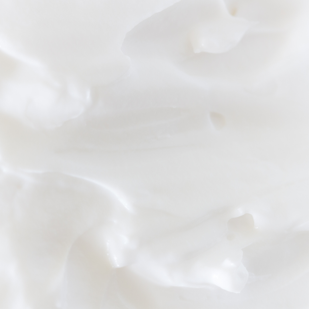 Close-up of white creamy texture