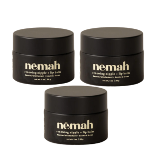 3 pack of Renewing Nipple + Lip Balm